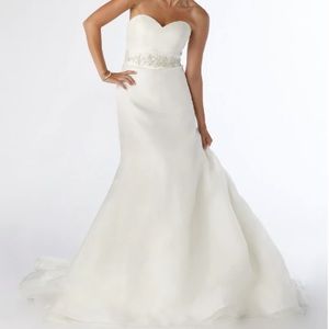 Kirstie Kelly Signature | Coral Sweetheart Wedding Dress Sz 16